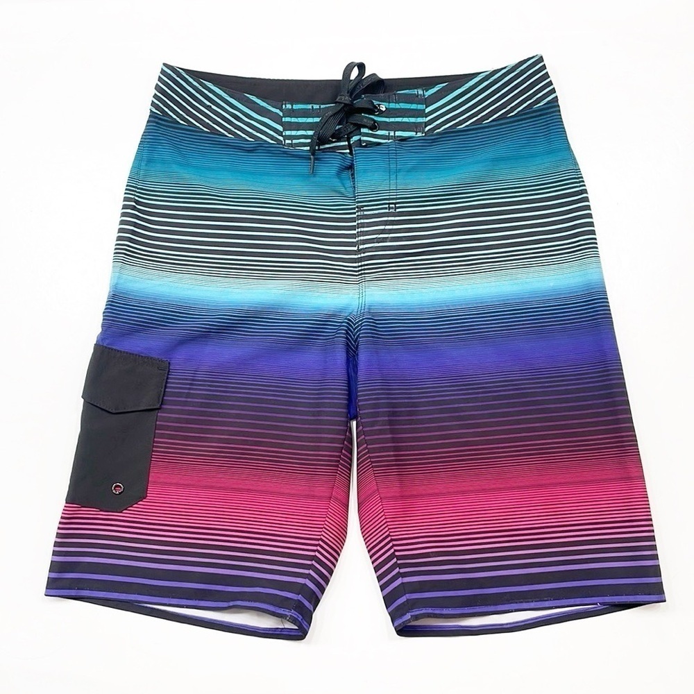 Hang Ten striped board shorts